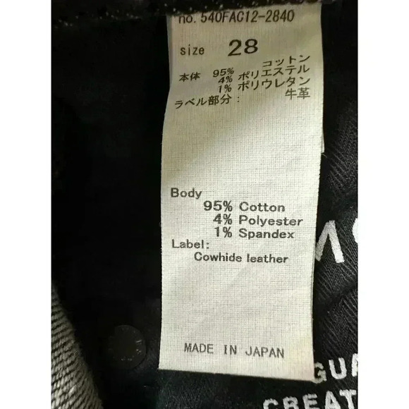 Moussy Vintage MV Checotah Skinny in Black Size 28 - Picture 9 of 10